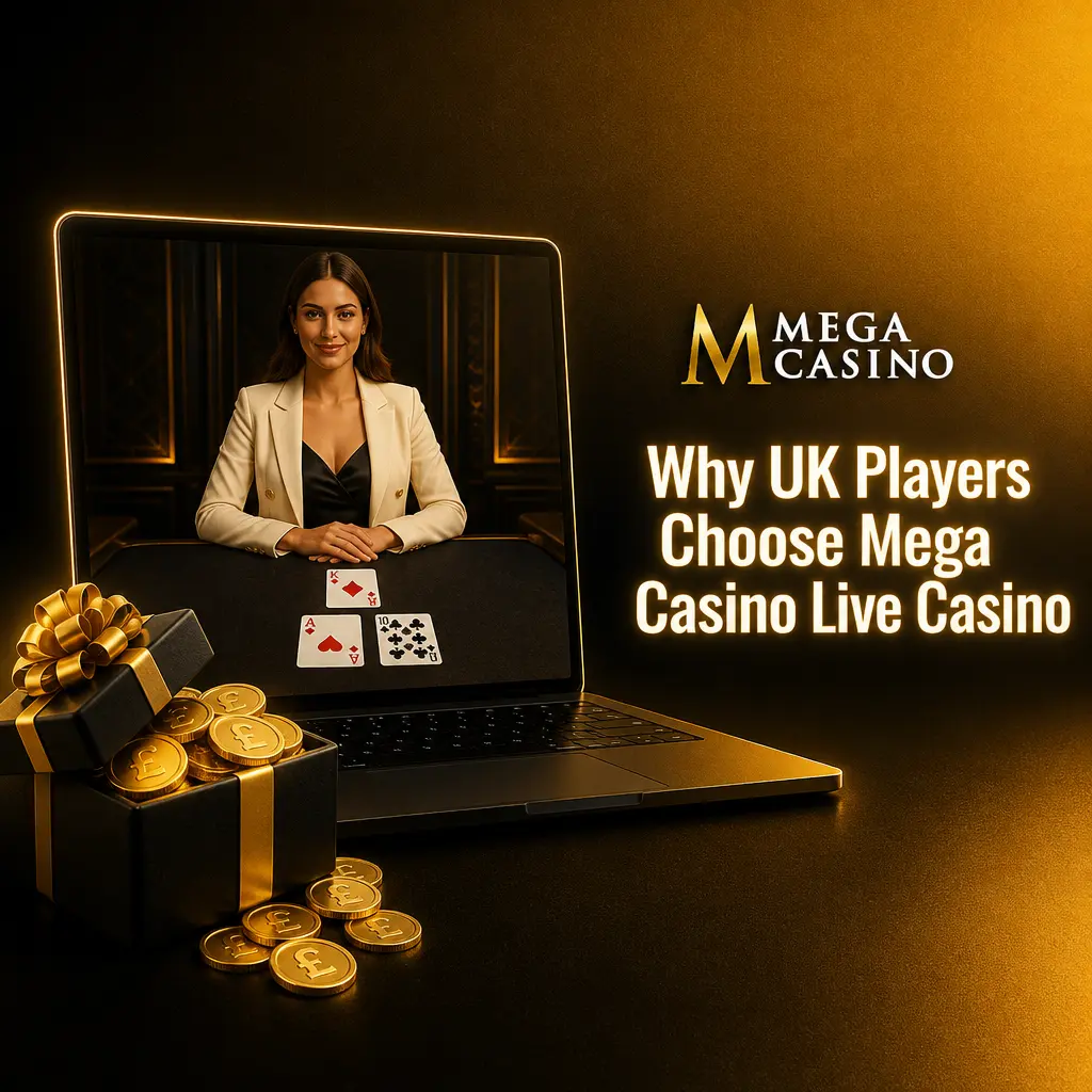 UK player enjoying Mega Casino live dealer tables